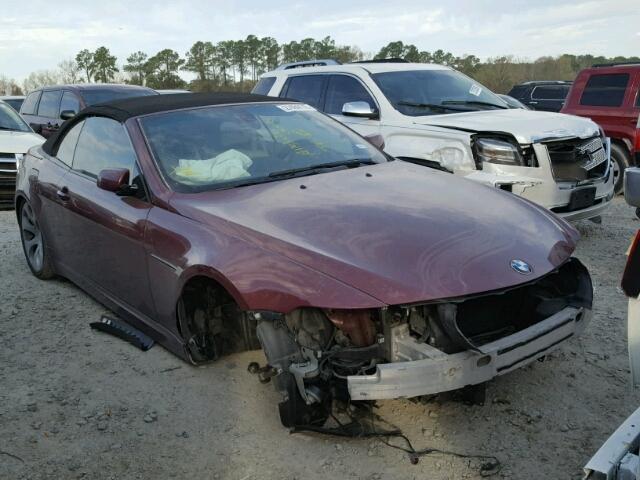 WBAEK73435B324561 - 2005 BMW 645 CI AUT MAROON photo 1