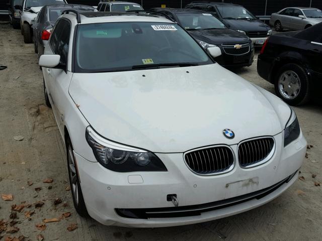 WBAPT73539CX02862 - 2009 BMW 535 XI WHITE photo 1