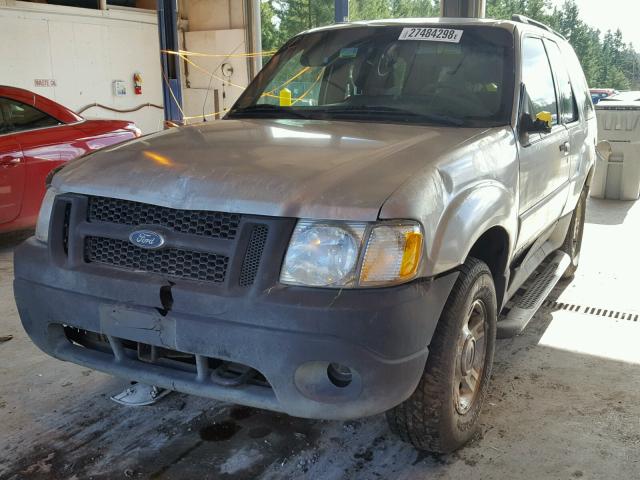 1FMZU70E42UC50297 - 2002 FORD EXPLORER S SILVER photo 2