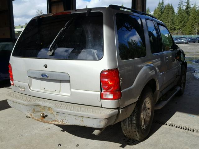 1FMZU70E42UC50297 - 2002 FORD EXPLORER S SILVER photo 4