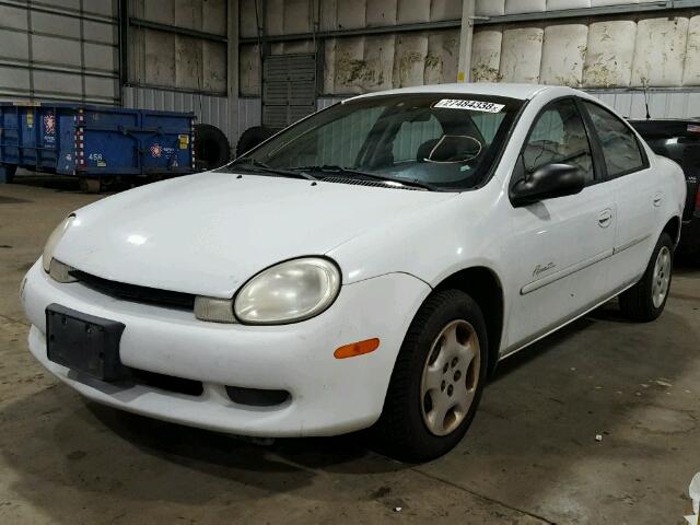 1P3ES46C8YD834580 - 2000 PLYMOUTH NEON BASE 白色 照片 2