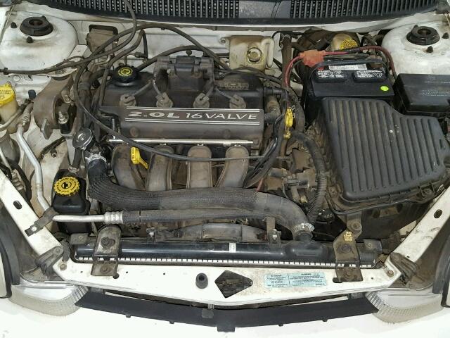 1P3ES46C8YD834580 - 2000 PLYMOUTH NEON BASE 白色 照片 7