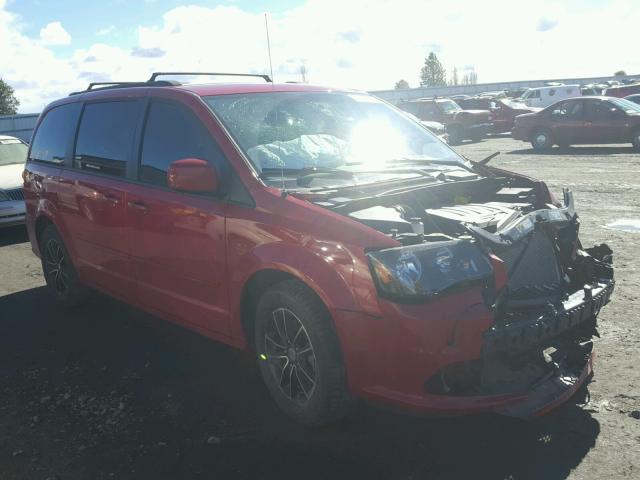 2C4RDGEG7FR686224 - 2015 DODGE GRAND CARA RED photo 1