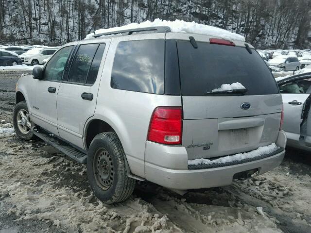 1FMZU73E04UB50146 - 2004 FORD EXPLORER X SILVER photo 3