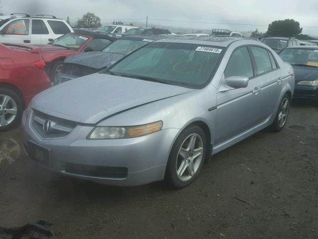 19UUA66244A060553 - 2004 ACURA TL SILVER photo 2