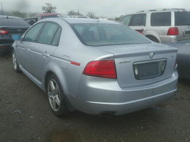 19UUA66244A060553 - 2004 ACURA TL SILVER photo 3