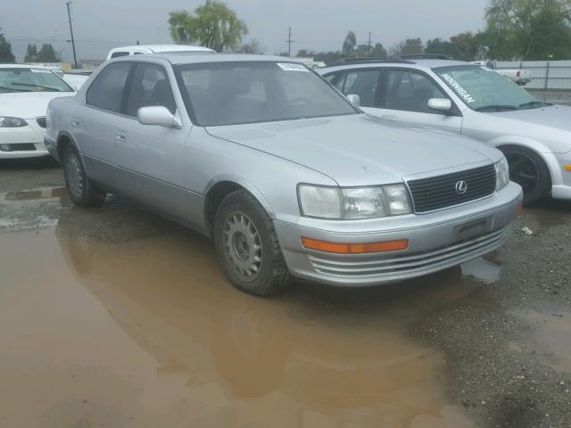 JT8UF11E2L0025436 - 1990 LEXUS LS 400 SILVER photo 1