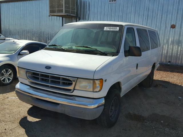 1FBSS31S9XHA91144 - 1999 FORD ECONOLINE WHITE photo 2