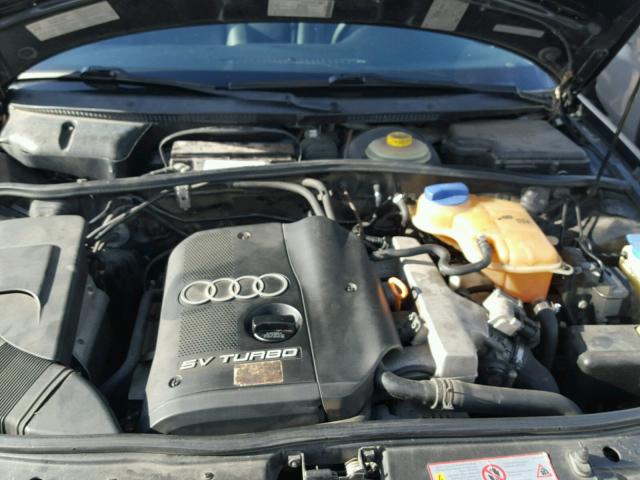 WAUCB28D4WA122919 - 1998 AUDI A4 1.8T QU BLACK photo 7