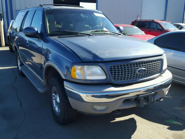 1FMFU18L8YLB12053 - 2000 FORD EXPEDITION BLUE photo 1