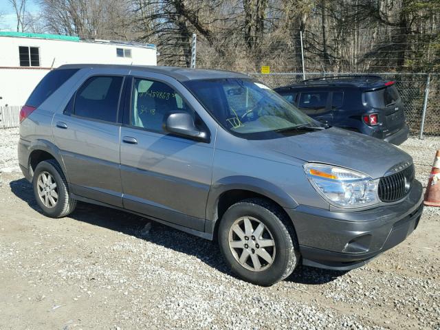 3G5DA03E64S542568 - 2004 BUICK RENDEZVOUS GRAY photo 1