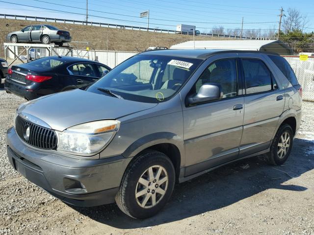 3G5DA03E64S542568 - 2004 BUICK RENDEZVOUS GRAY photo 2