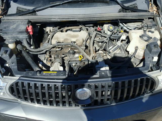 3G5DA03E64S542568 - 2004 BUICK RENDEZVOUS GRAY photo 7