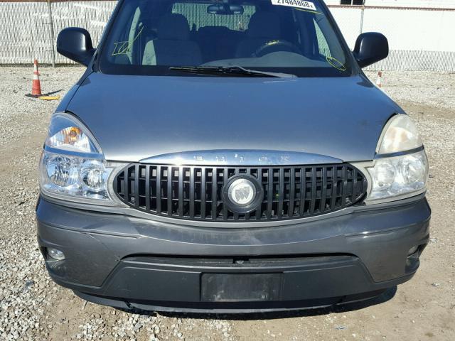 3G5DA03E64S542568 - 2004 BUICK RENDEZVOUS GRAY photo 9