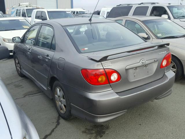 2T1BR32E64C310867 - 2004 TOYOTA COROLLA CE GRAY photo 3