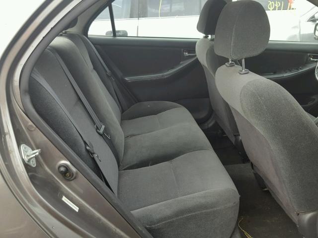 2T1BR32E64C310867 - 2004 TOYOTA COROLLA CE GRAY photo 6