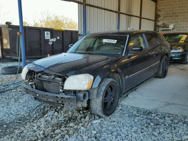 2D4GV58295H546823 - 2005 DODGE MAGNUM R/T BLACK photo 2