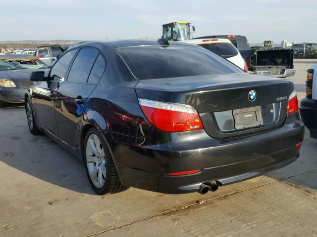 WBANW13548CZ76081 - 2008 BMW 535 I BLACK photo 3