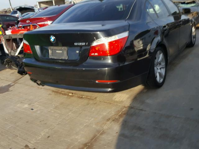 WBANW13548CZ76081 - 2008 BMW 535 I BLACK photo 4