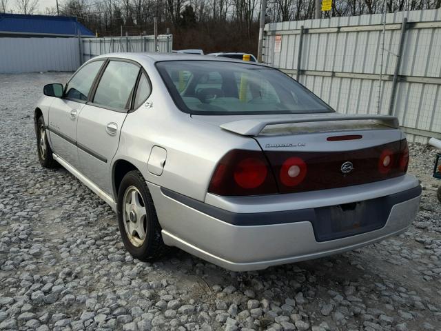 2G1WH55K829177391 - 2002 CHEVROLET IMPALA LS SILVER photo 3