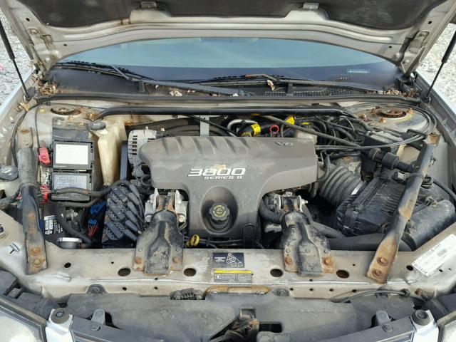 2G1WH55K829177391 - 2002 CHEVROLET IMPALA LS SILVER photo 7