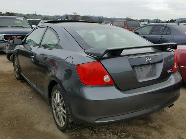JTKDE167760089936 - 2006 TOYOTA SCION TC 石墨色 照片 3
