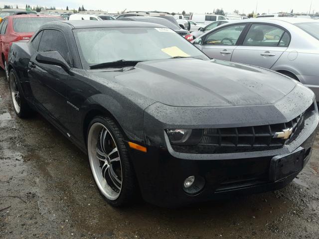 2G1FB1E36C9184327 - 2012 CHEVROLET CAMARO LT BLACK photo 1