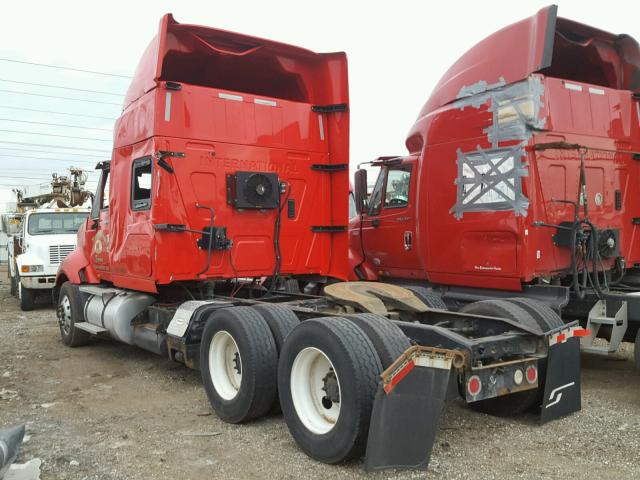 3HSCUAPR4AN185200 - 2010 INTERNATIONAL PROSTAR PR RED photo 3