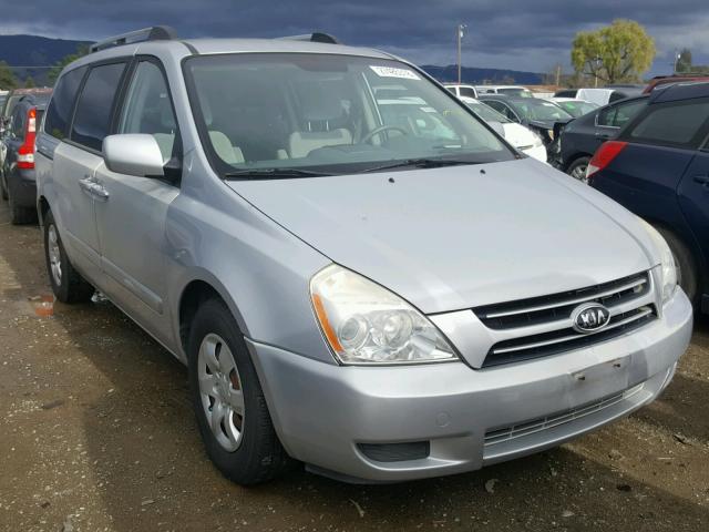 KNDMB233376111498 - 2007 KIA SEDONA EX SILVER photo 1