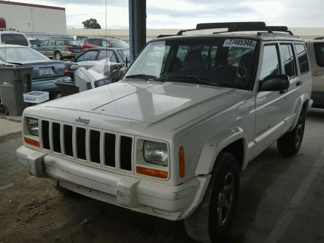 1J4FJ68S1WL148630 - 1998 JEEP CHEROKEE S WHITE photo 2