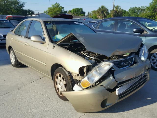 3N1CB51D7YL327342 - 2000 NISSAN SENTRA BAS TAN photo 1