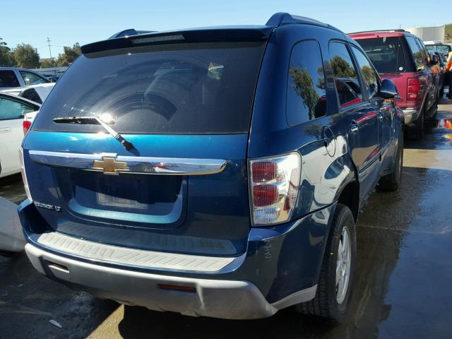 2CNDL63F766122555 - 2006 CHEVROLET EQUINOX LT BLUE photo 4