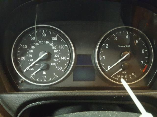 WBAVC93518K036172 - 2008 BMW 328 XI BLUE photo 8