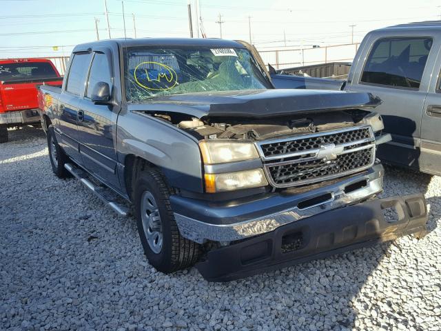 2GCEC13V971171287 - 2007 CHEVROLET SILVERADO BLUE photo 1