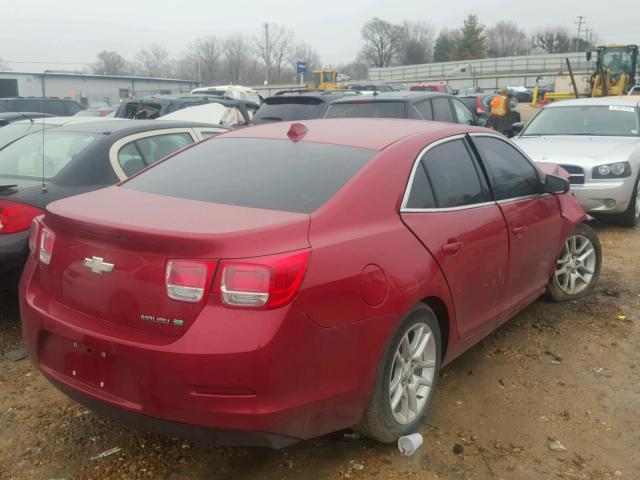 1G11D5RR1DF111711 - 2013 CHEVROLET MALIBU 1LT 勃艮第红 照片 4