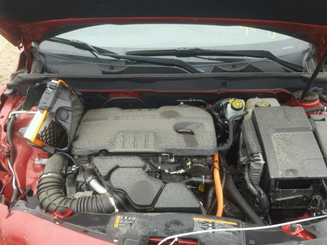1G11D5RR1DF111711 - 2013 CHEVROLET MALIBU 1LT 勃艮第红 照片 7