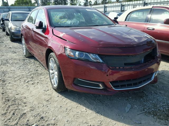 2G1105SA3H9139458 - 2017 CHEVROLET IMPALA LT RED photo 1