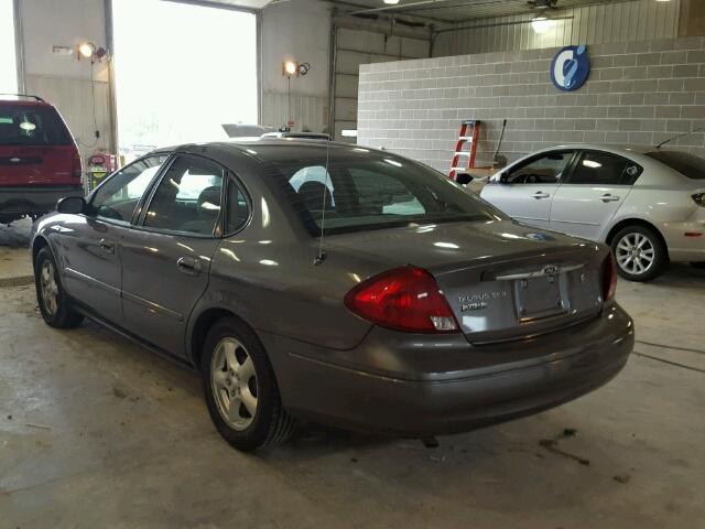 1FAFP55263A222673 - 2003 FORD TAURUS SES GRAY photo 3