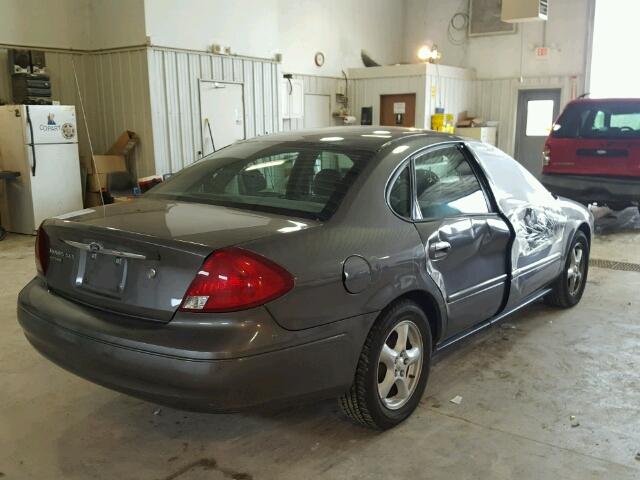 1FAFP55263A222673 - 2003 FORD TAURUS SES GRAY photo 4