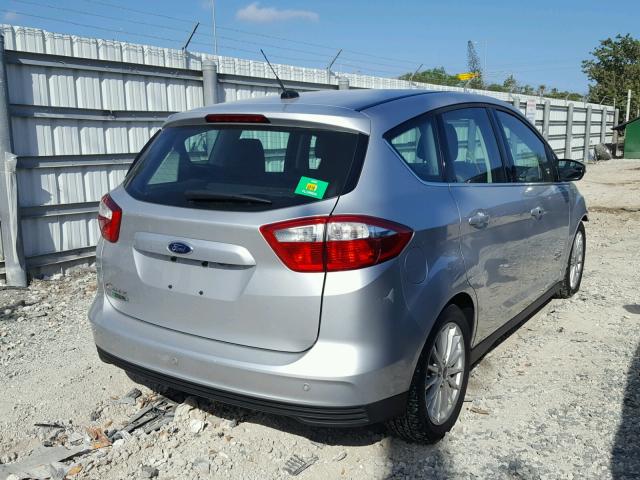 1FADP5CU4EL520853 - 2014 FORD C-MAX PREM SILVER photo 4