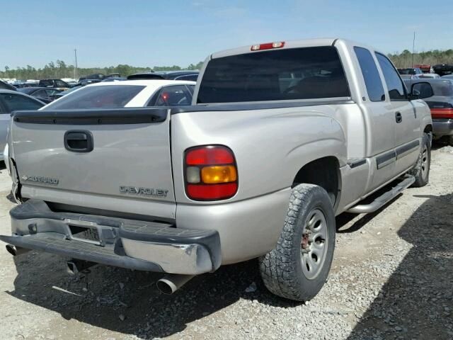 1GCEC19V35Z235237 - 2005 CHEVROLET SILVERADO CREAM photo 4