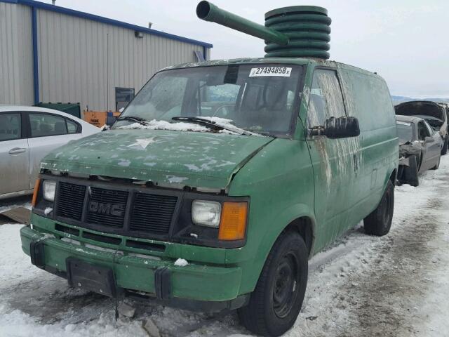 1GTDM15Z5PB524004 - 1993 GMC SAFARI GREEN photo 2