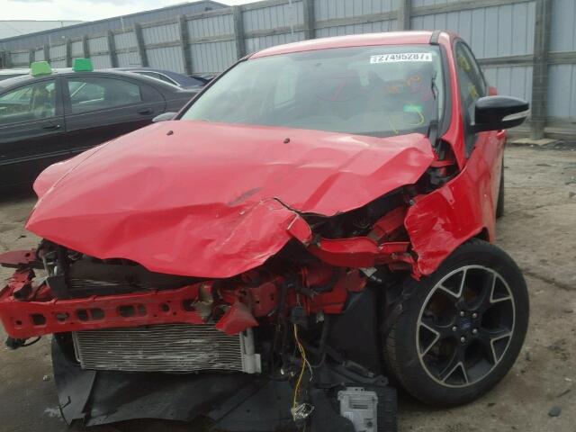 1FADP3K24DL170398 - 2013 FORD FOCUS SE RED photo 2