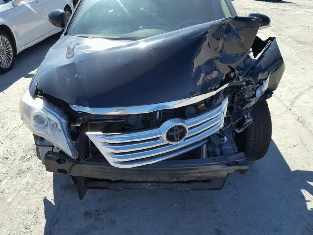 4T1BK3DB4BU380371 - 2011 TOYOTA AVALON BAS BLACK photo 7