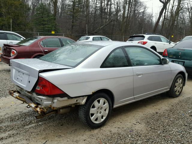 1HGEM22902L093509 - 2002 HONDA CIVIC EX ვერცხლისფერი ფოტო 4