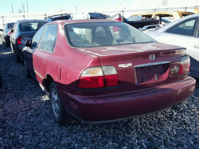 1HGCD5636TA133958 - 1996 HONDA ACCORD LX/ BURGUNDY photo 3