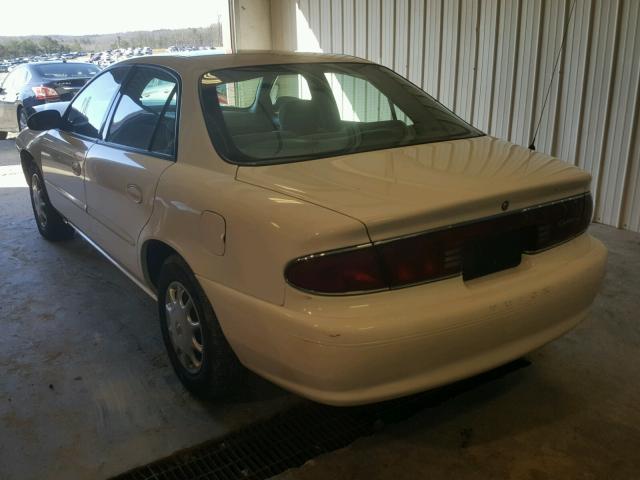 2G4WS52J031239446 - 2003 BUICK CENTURY CU WHITE photo 3