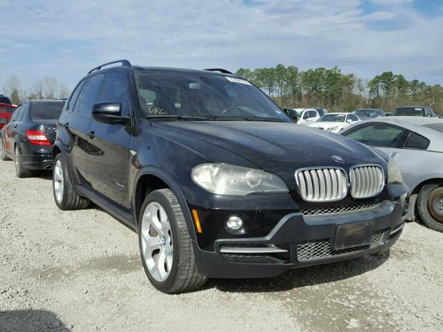 5UXFE83559L171449 - 2009 BMW X5 XDRIVE4 BLACK photo 1