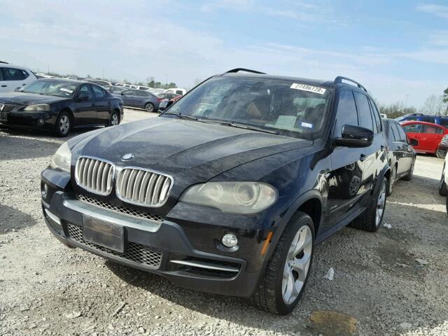 5UXFE83559L171449 - 2009 BMW X5 XDRIVE4 BLACK photo 2