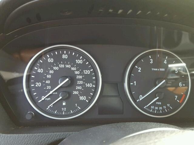 5UXFE83559L171449 - 2009 BMW X5 XDRIVE4 BLACK photo 8